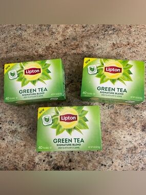 Lipton Green Tea Bags Signature Blend Jasmine 3 Pack